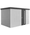  Biohort Gerätehaus Neo 2D, Silber/dunkelgrau