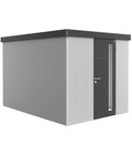  Biohort Gerätehaus Neo 4B, Silber/dunkelgrau