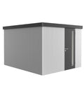  Biohort Gerätehaus Neo 4C, Silber/dunkelgrau