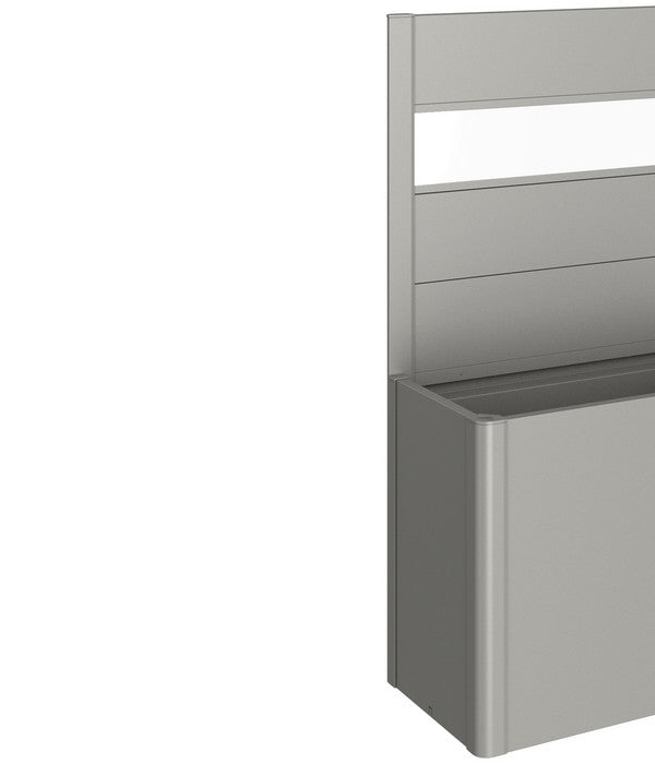  Biohort Sichtschutz Belvedere 100 Mit Acrylglas, Ca. B102/H91/T4 Cm