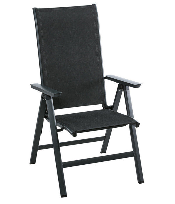  Dehner Klappsessel Cleveland, Dunkelgrau