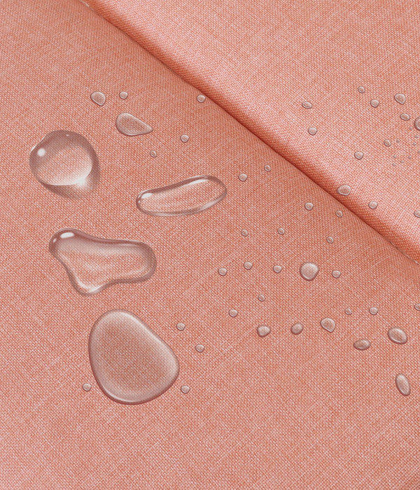 KETTtex Hochlehnerpolster Lindos Peach, Ca. B120/H4/T50 Cm