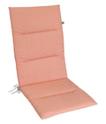  KETTtex Hochlehnerpolster Lindos Peach, Ca. B120/H4/T50 Cm
