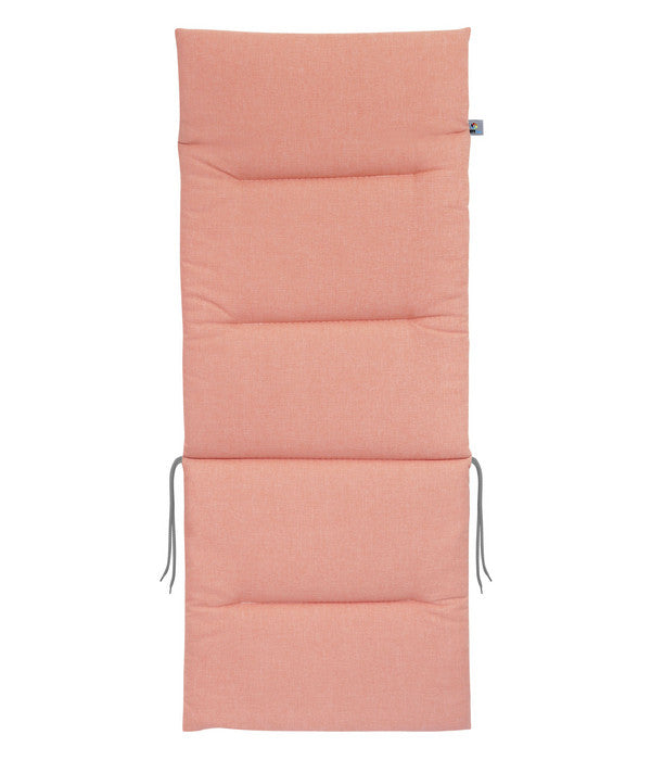  KETTtex Hochlehnerpolster Lindos Peach, Ca. B120/H4/T50 Cm