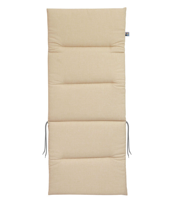  KETTtex Hochlehnerpolster Lindos Beige, Ca. B120/H4/T50 Cm