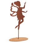  Ferrum Rost-Elfe Belle, Ca. H47,5 Cm