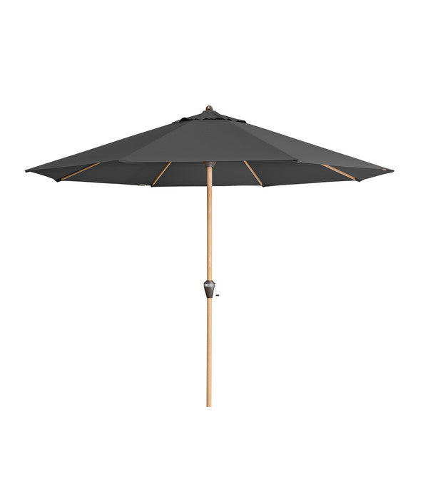  Doppler Sonnenschirm Aluwood Ultra, Rund, Ca. Ø350 Cm