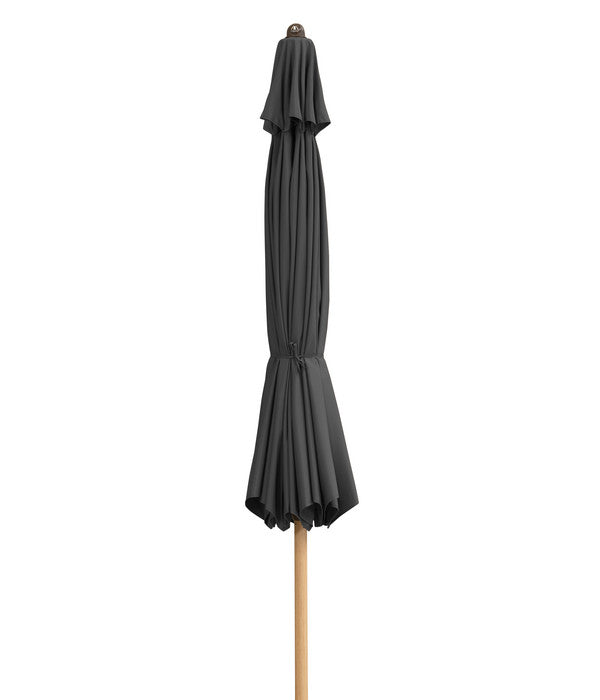 Doppler Sonnenschirm Aluwood Ultra, Rund, Ca. Ø350 Cm