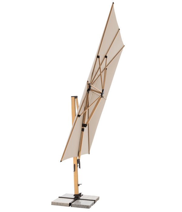  Doppler Pendelschirm Aluwood XL, Rechteckig, Ca. B400/T300 Cm