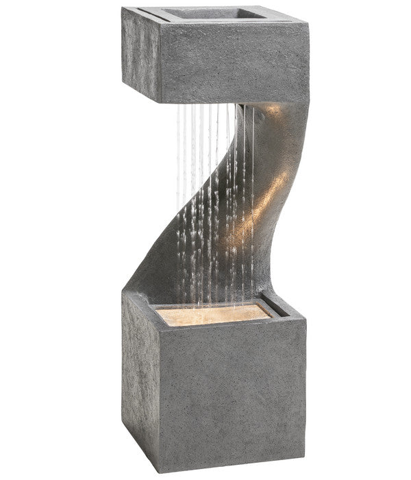  Dehner Polyresin-Gartenbrunnen Seoul, Ca. H77 Cm