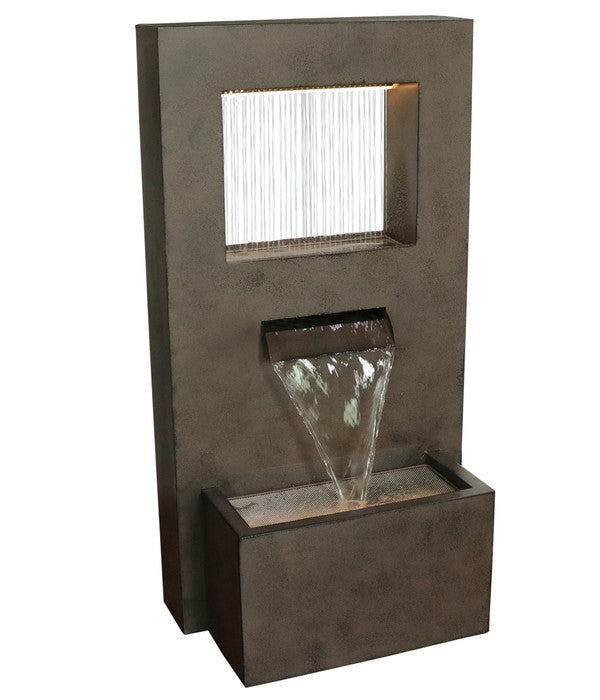  Dehner Metall-Gartenbrunnen Barcelona, Ca. H92 Cm