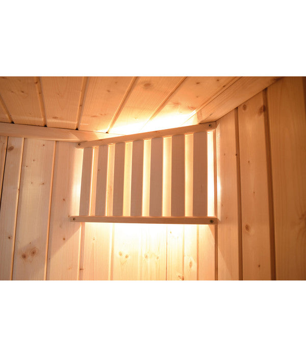  Weka Sauna Valida Plus Mit Glastür Und Fenster Inkl. Ofen, Ca. B189/H204/T172 Cm