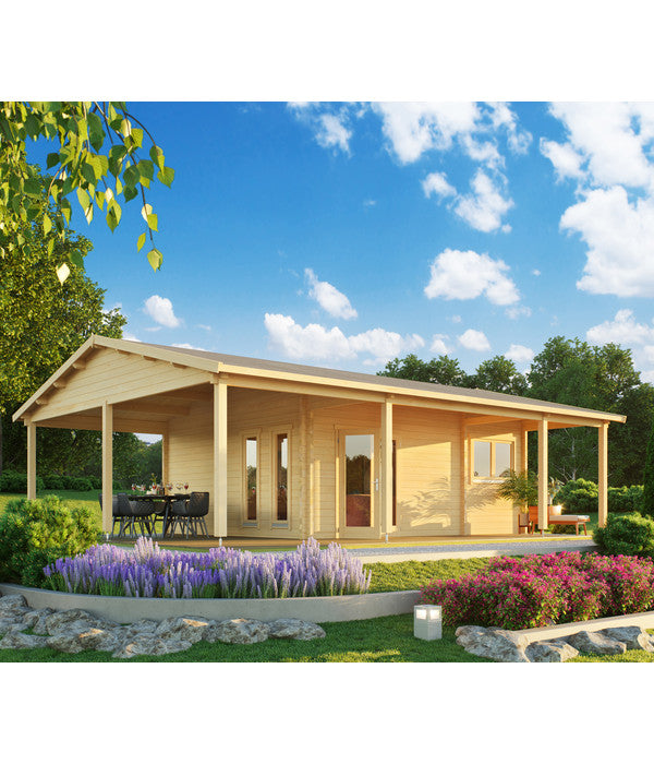  Lasita Maja Ferienhaus Blue Nile, Ca. B940/H333,2/T756 Cm