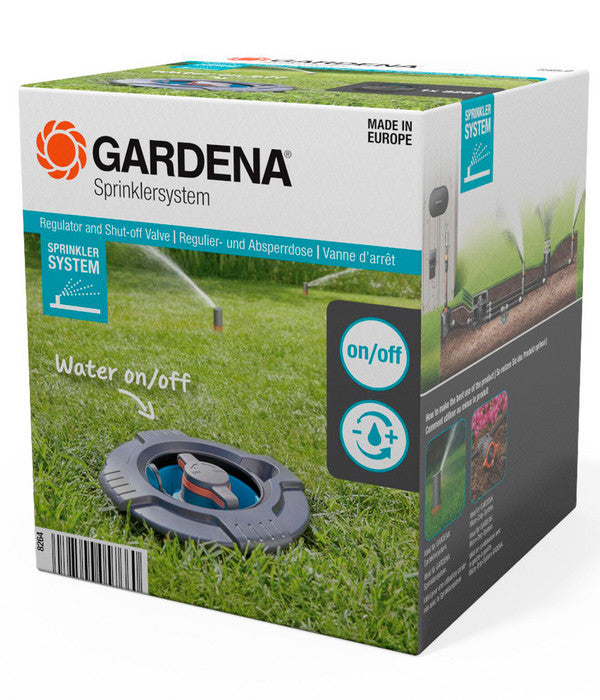  GARDENA Sprinklersystem Regulier- Und Absperrdose