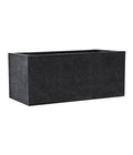  Esteras Fiberglas-Kasten Buren, Rechteckig, Schwarz