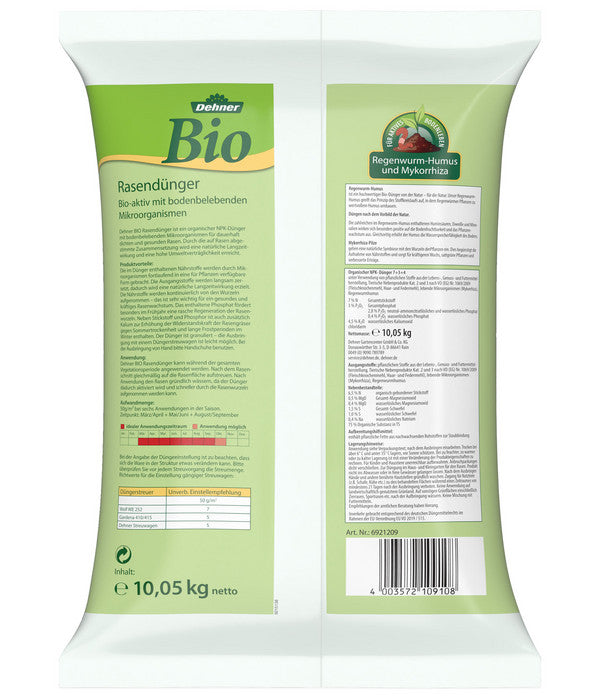  Dehner Bio Rasendünger Bio Aktiv