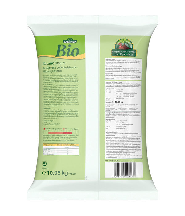  Dehner Bio Herbst-Rasendünger