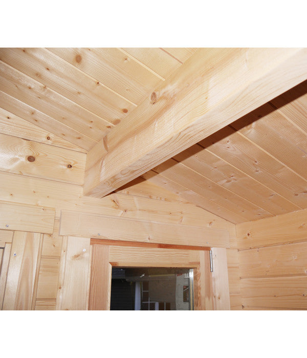  Wolff Finnhaus Gartenhaus Lappland 70-B XL, Inkl. Schlafboden, Ca. B580/H351/T670 Cm