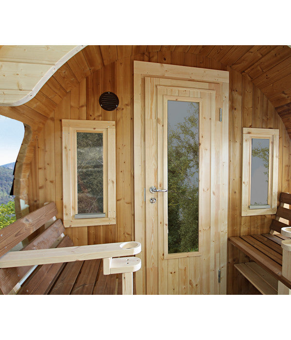  Wolff Finnhaus Einzelfenster Für Saunafass Finja/Svenja, 2 Stk.