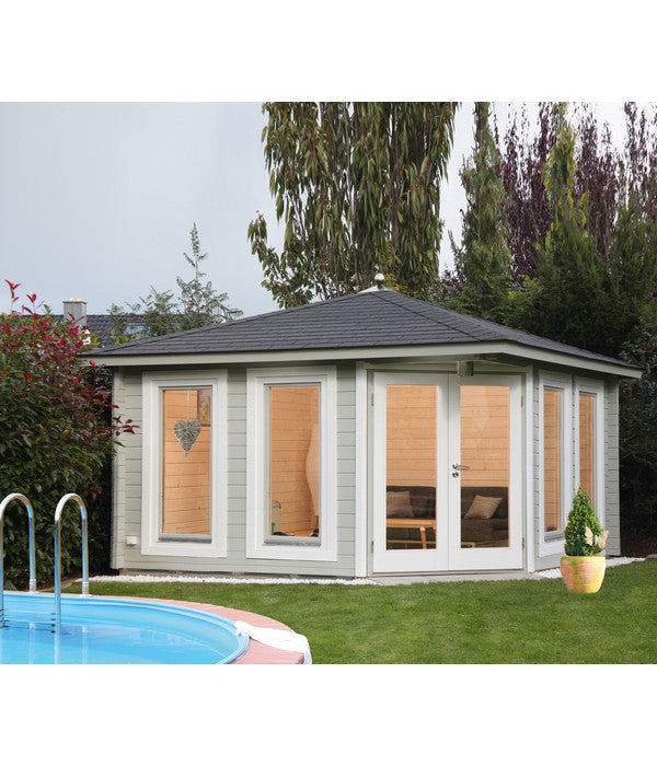  Wolff Finnhaus Gartenhaus Katrin 44-C, Ca. B447/H308/T447 Cm
