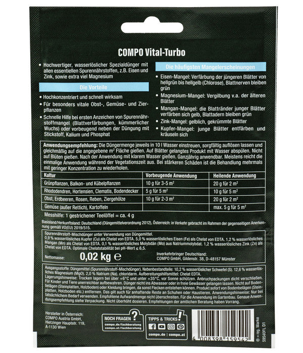  COMPO Vital-Turbo, 20 G