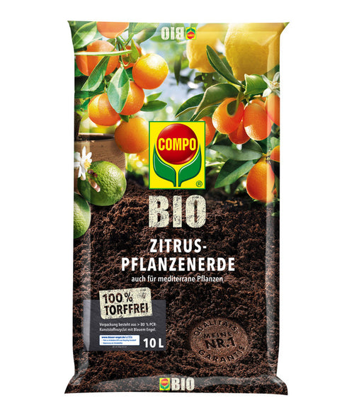  COMPO BIO Zitrus-Pflanzenerde, 10 L
