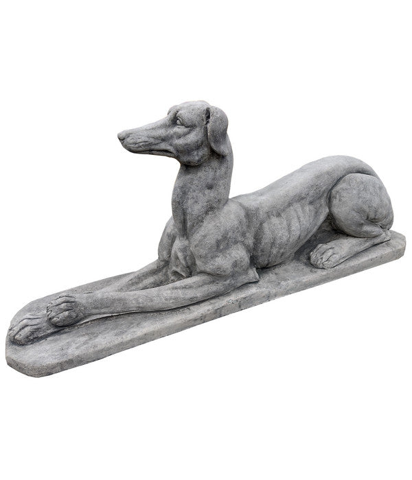  Stein-Windhund, Ca. H39 Cm