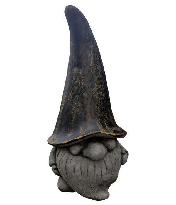  Stein-Zwerg, Dunkelgrau, Ca. H32 Cm
