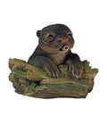  Ubbink Schwimmender Polyresin-Wasserspeier Otter, Ca. B21/H22/T19 Cm