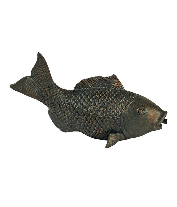  Ubbink Polyresin-Wasserspeier Fisch, Ca. B35/H19/T14 Cm