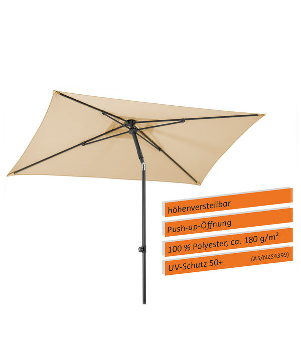  Schneider Sonnenschirm Sevilla, Rechteckig, Ca. B240/T140 Cm