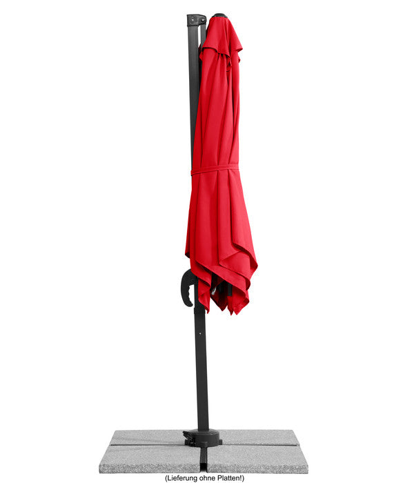  Schneider Ampelschirm Rhodos Junior, Quadratisch, Ca. B230/T230 Cm