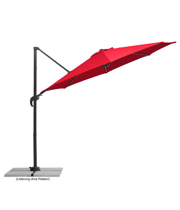  Schneider Ampelschirm Rhodos Junior, Rund, Ca. Ø300 Cm