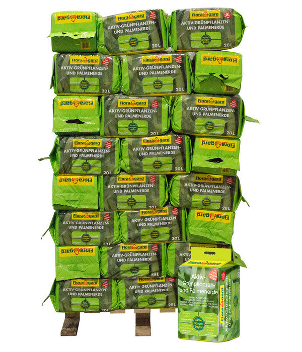  Floragard Aktiv Grünpflanzen- Und Palmenerde, 56 X 20 L