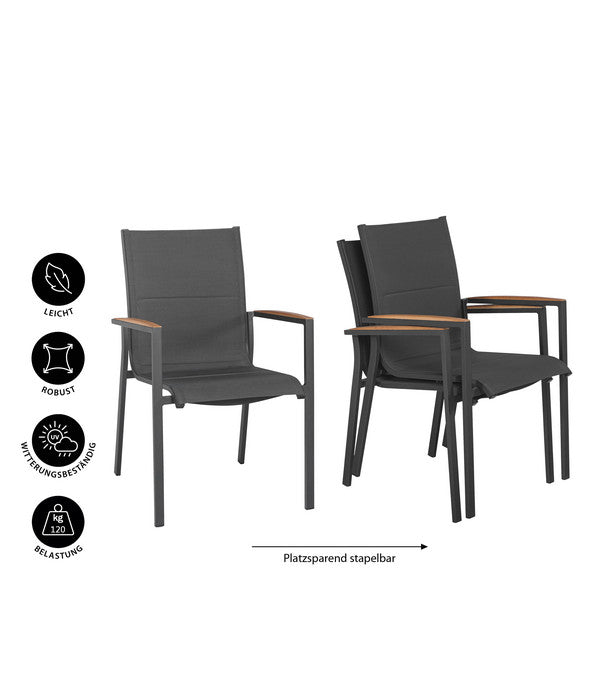  Tierra Outdoor Stapelstuhl Foxx