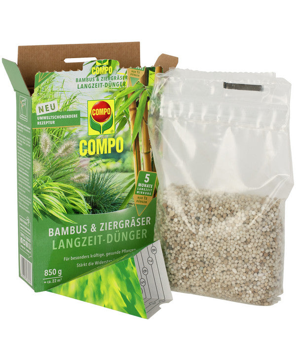  COMPO Bambus & Ziergräser Langzeit-Dünger, 850 G