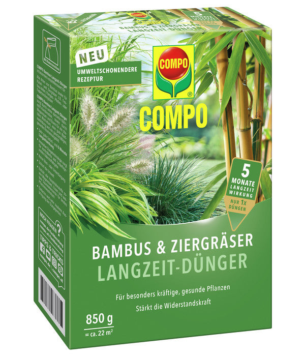  COMPO Bambus & Ziergräser Langzeit-Dünger, 850 G