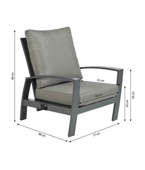  Tierra Outdoor Lounge Stuhl Valencia