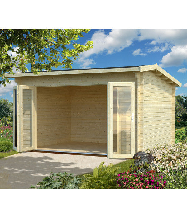  Palmako Gartenhaus Ines, Ca. B434/H249/T379 Cm