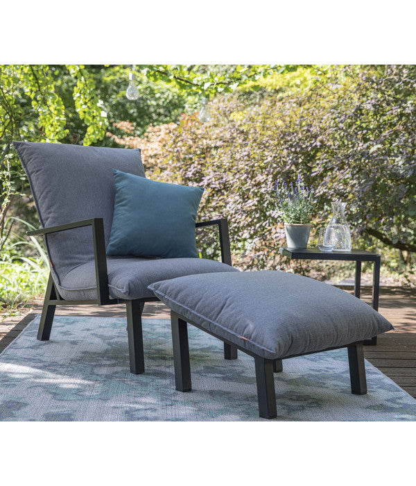  Siena Garden Loungesessel Rockford Inkl. Hocker
