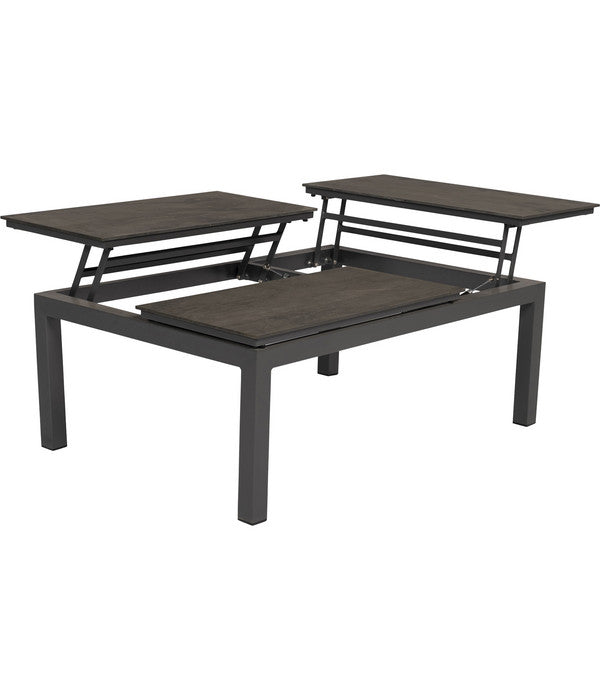  Tierra Outdoor Kaffeetisch Flip Up, Ca. B120/H46/T79 Cm
