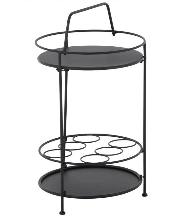  Siena Garden Beistelltisch Siero, Ca. Ø42/H74 Cm