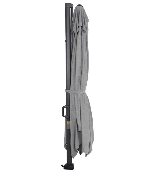  Siena Garden Ampelschirm Cirrus, Rechteckig, Ca. B400/T300 Cm