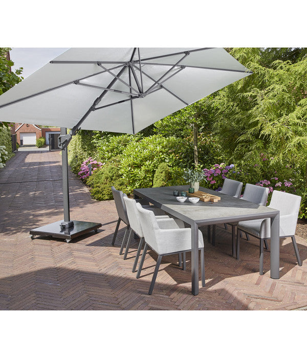  Siena Garden Ampelschirm Sunset N+, Rechteckig, Ca. B350/T260 Cm