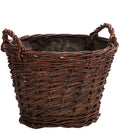  Dehner Weiden-Pflanzkorb, Konisch, Ca. Ø30/H23 Cm