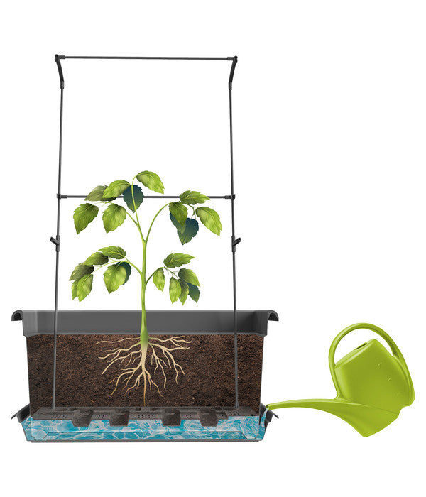  Magnus Kunststoff-Blumenkasten, Rechteckig. Ca. B98/H37/T38 Cm