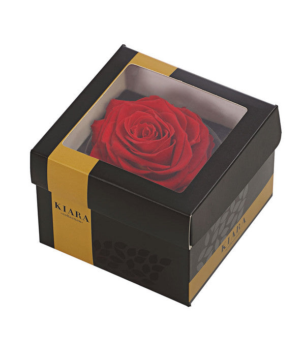  Longlife-Rose In Geschenkbox, Ca. Ø9 Cm