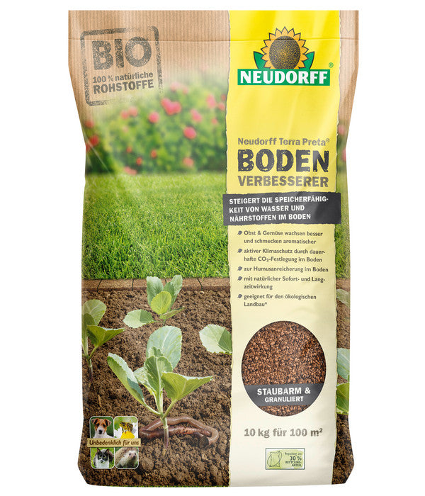  Neudorff Terra Preta® Boden Verbesserer, 10 Kg