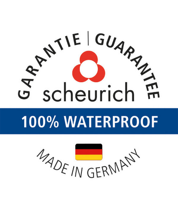  Scheurich Keramik-Übertopf Titanium, Quadratisch, Silber
