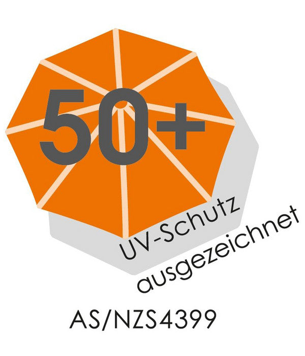  Schneider Ampelschirm Rhodos Twist Woody, Quadratisch, Ca. B300/T300 Cm